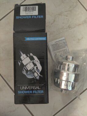 Universal Shower Filter 12 Stage Filter